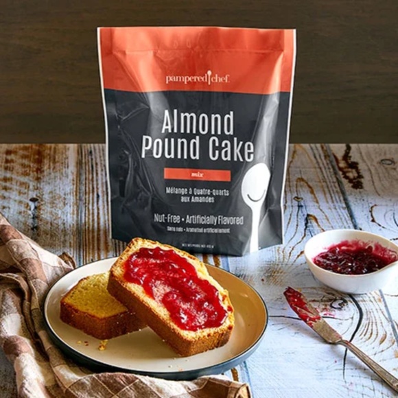 Pampered Chef Kitchen New Pampered Chef Almond Pound Cake Mix